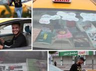 سائق سيارة اجرة يبتكر طريقة للتشيع على مطالعة الكتب
